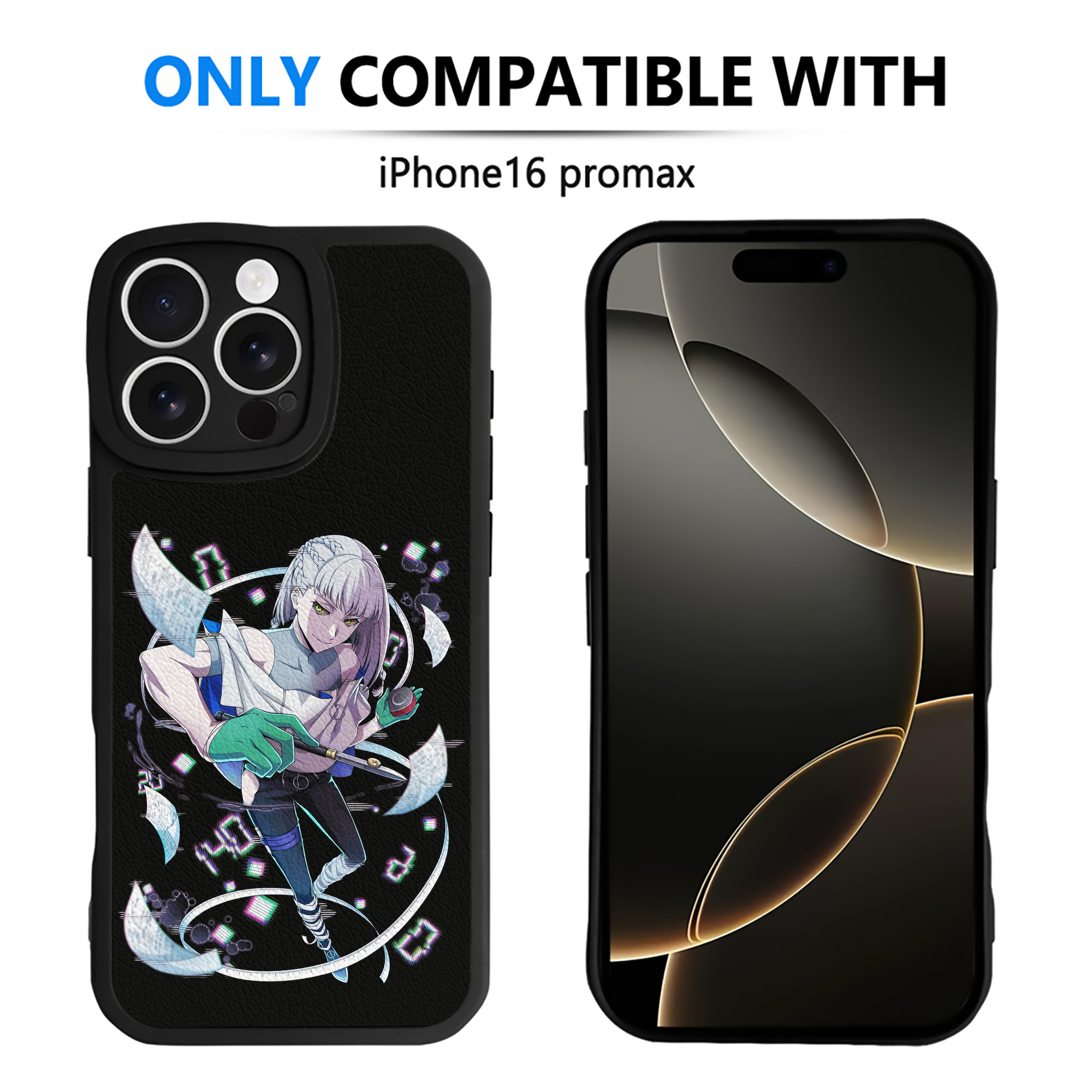 （画像用） 文豪ストレイドッグス Bungo Stray Dogs 【iPhone 16シリーズ対応】シリコンスマホケース（レザー調） 材質：シリコン